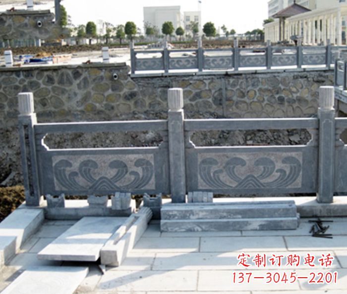 辽宁园林景观大理石栏板石雕 (11)