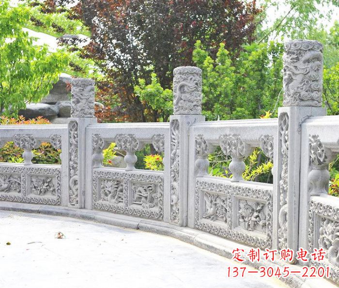 辽宁园林景观大理石栏板石雕 (9)