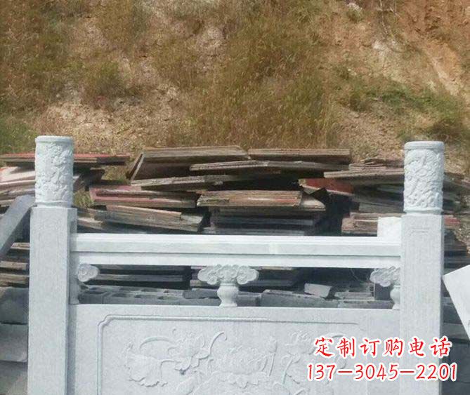 辽宁园林景观大理石栏板石雕