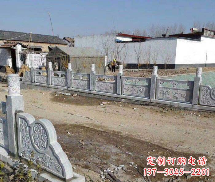 辽宁园林景观仿古栏板石雕