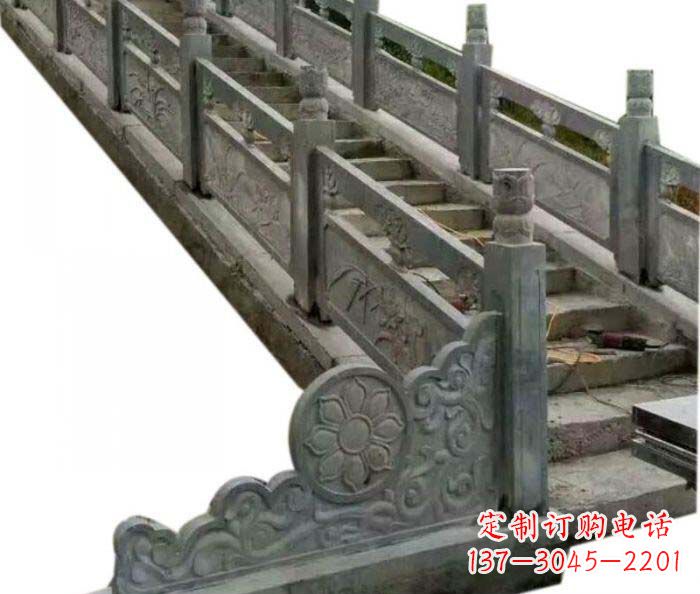 辽宁园林景观仿古石雕栏板 (4)