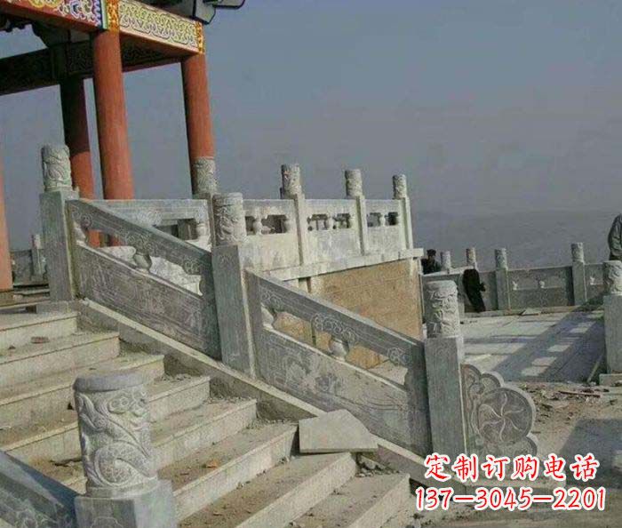 辽宁园林景观仿古石雕栏板