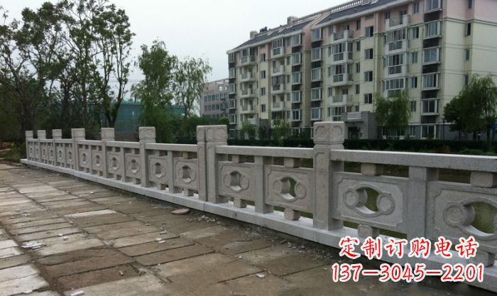 辽宁园林景观真山桥石雕栏板 (3)