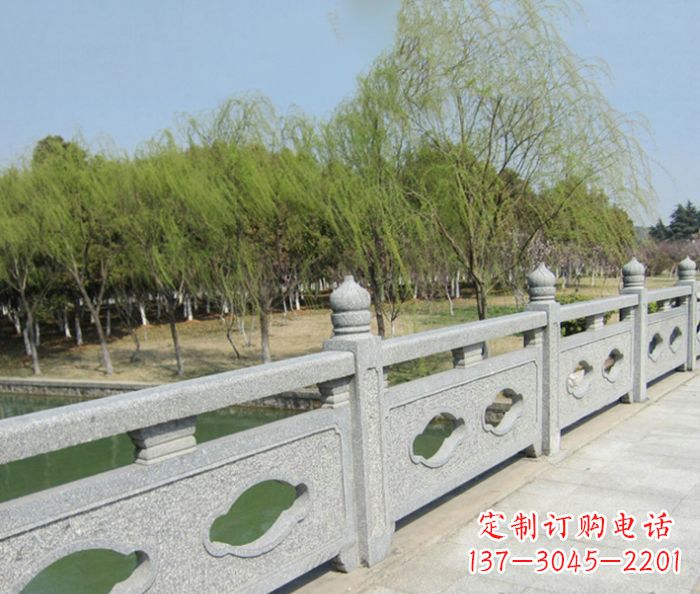 辽宁园林景观真山桥石雕栏板
