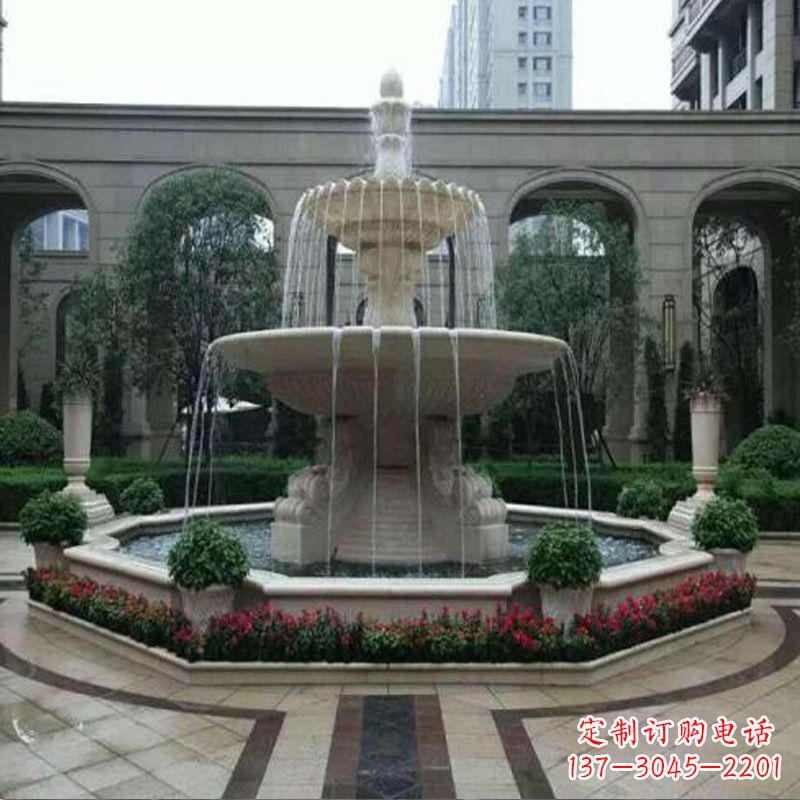 辽宁园林石雕喷泉雕塑