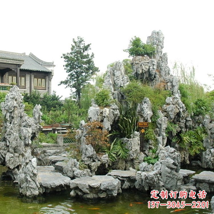 辽宁园林庭院奇石假山