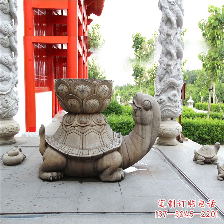 辽宁长寿龟乌龟石雕