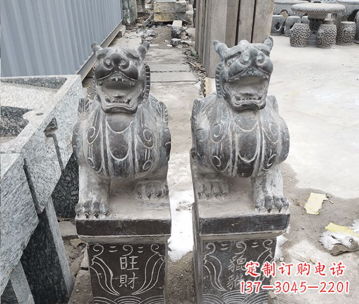 辽宁招财神兽貔貅石雕 (2)