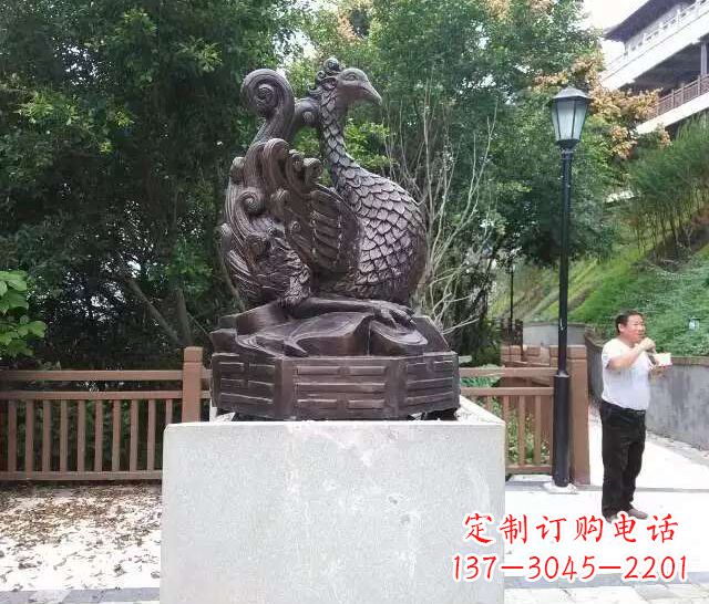 辽宁朱雀神兽雕塑