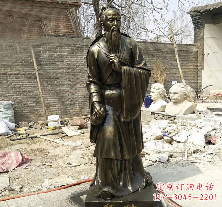 辽宁铸铜古代名医华佗